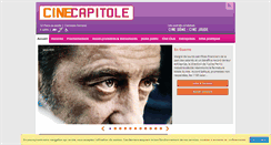 Desktop Screenshot of cinecapitole.fr